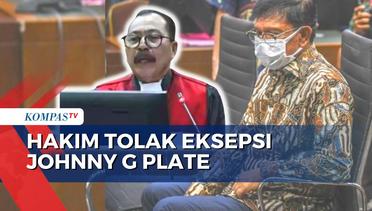 Hakim Tolak Eksepsi Johnny G Plate, di Persidangan Kasus Korupsi BTS 4G