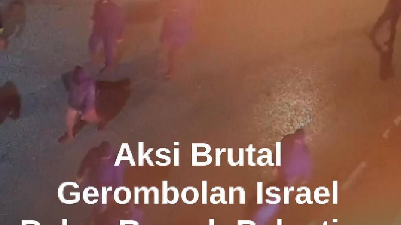 Pria Nyali Besar Lawan Gerombolan Israel Brutal Bakar Rumah Warga ...