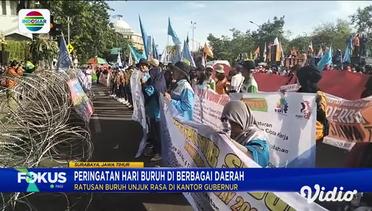 Peringatan Hari Buruh di Surabaya