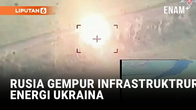 SERANGAN UDARA BESAR TERBARU RUSIA LUMPUHKAN LISTRIK DI KYIV DAN ODESA
