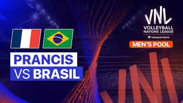 Prancis vs Brasil - Full Match | Men's Volleyball Nations League 2024