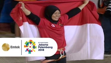 Inilah Momen Indonesia Raya Dikumandangkan di Arena Sport Climbing | Gempita Asian Games 2018