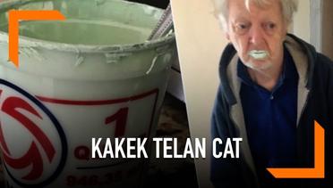 Kakek Telan Cat Tembok karena Dikira Yoghurt