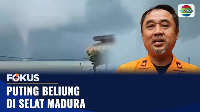 Puting Beliung di Selat Madura