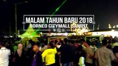 Malam tahun Baru 2018 di Borneo Citymall Sampit