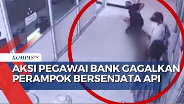 Aksi Pegawai Bank Gagalkan Perampokan Bersenjata di Lampung Jadi Tontonan Warga