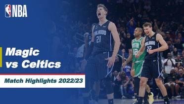 Match Highlights | Orlando Magic vs Boston Celtics | NBA Regular Season 2022/23