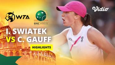 Semifinal: Iga Swiatek vs Coco Gauff - Highlights | WTA Internazionali BNL d'Italia 2024