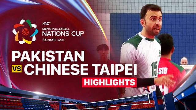 Pakistan vs Chinese Taipei - Highlight | AVC Men's Volleyball Nations Cup 2025
