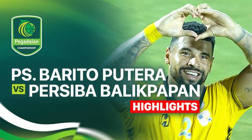 PS Barito Putera vs Persiba Balikpapan