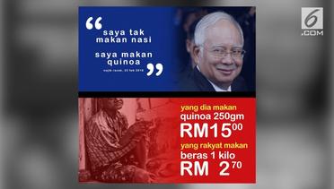 Gara-gara Beras, Perdana Menteri Malaysia Dikecam