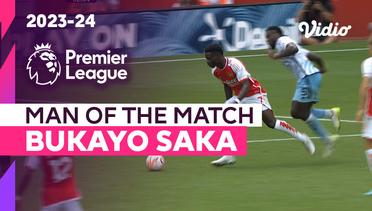Aksi Man of the Match: Bukayo Saka | Arsenal vs Nottingham Forest | Premier League 2023/24