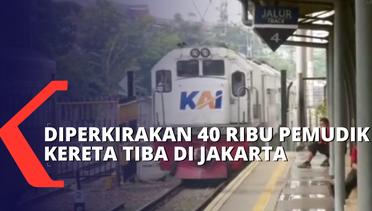 40 Ribu Pemudik Diperkirakan Tiba di Jakarta Melalui Sejumlah Stasiun