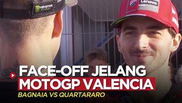 Seperti Tinju, Berikut Face-off Pecco Bagnaia Vs Fabio Quartararo Jelang MotoGP Valencia