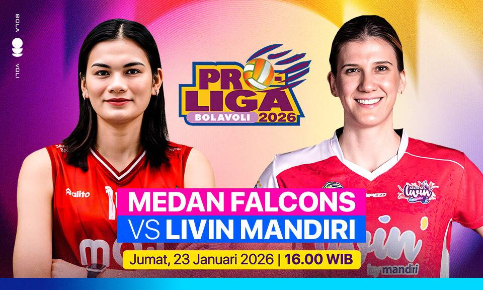 Medan Falcons vs Livin Mandiri