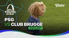 Highlight - PSG vs Club Brugge | UEFA Youth League 2021/2022