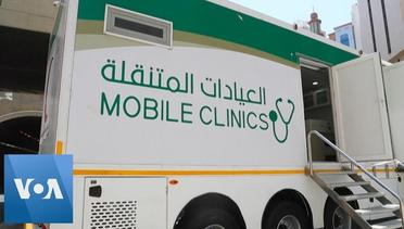 Coronavirus- Mobile Clinic Caters to Residents in the Holy City of Mecca