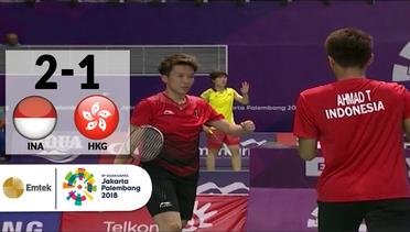 INA v HKG - Badminton Ganda Campuran: Ahmad/Natsir v Lee CHR/Chau Hoi | Asian Games 2018