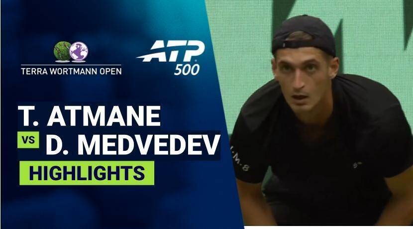 Terence Atmane vs Daniil Medvedev - Round 2 | ATP 500: Terra Wortmann Open 2026