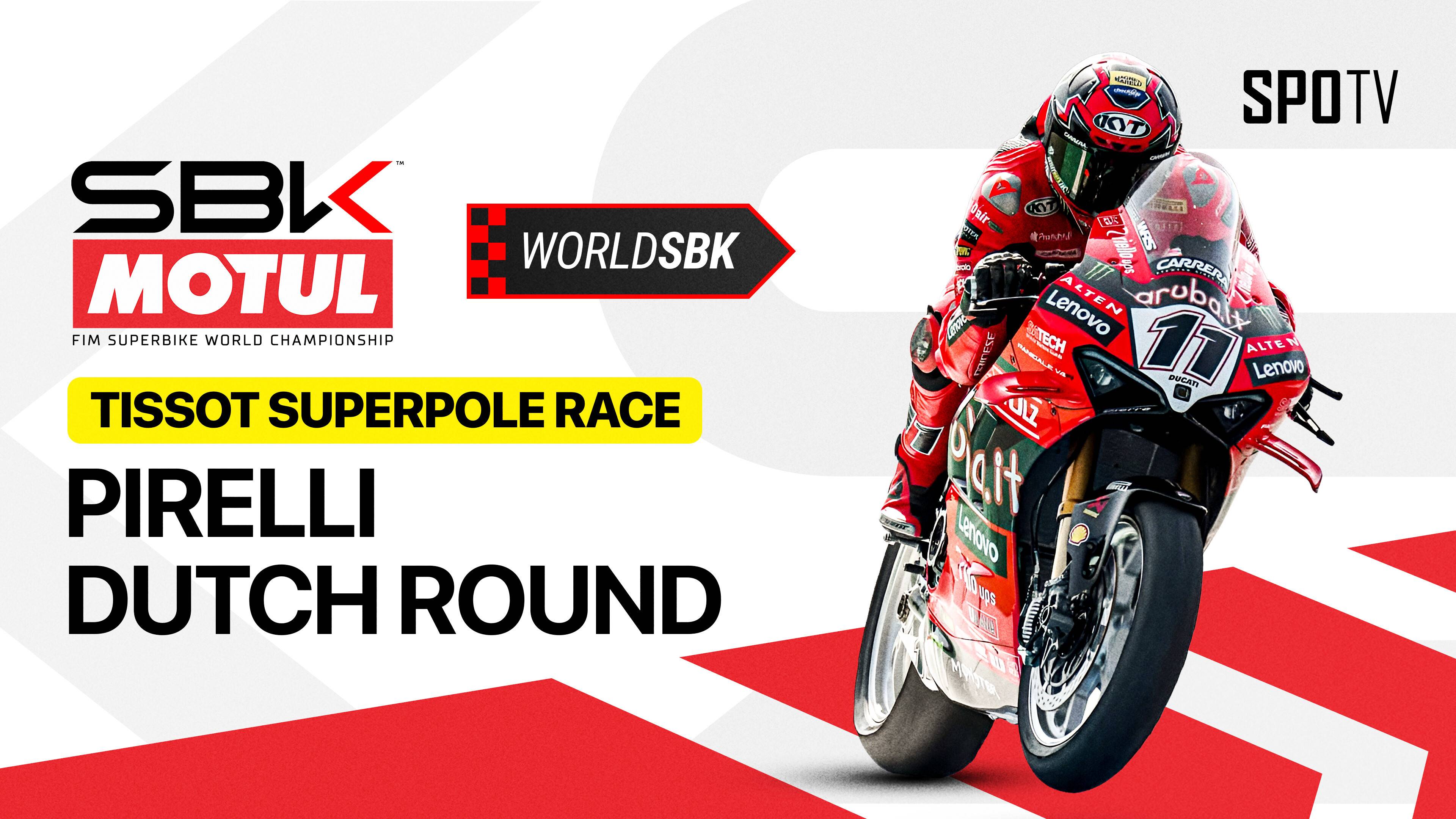 WorldSBK Tissot Superpole Race - WorldSBK Championship 2026 Round 3 Pirelli Dutch Round