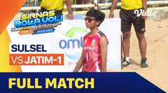 Full Match | Tempat Ketiga - Putri: Sulsel vs Jatim 1 | Sirkuit Voli Pantai Nasional Seri III 2022