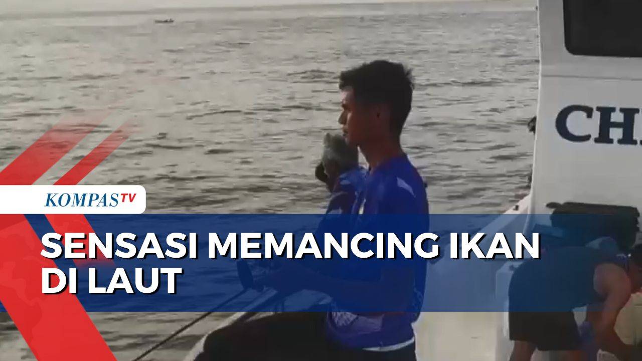 Penuh Sensasi, Memancing Ikan di Laut Lepas Lebih Seru!