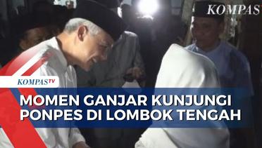Kunjungi Ponpes di Lombok Tengah, Ganjar akan Bangun SDM Santri Unggul!