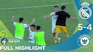 Full Highlights : Real Madrid CF U20 (5) vs (4) Indonesia All Stars U20 | U-20 International Cup Bali 2019