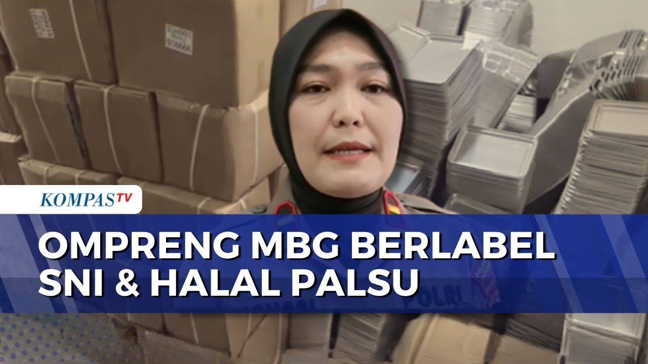 Polisi Gerebek Ruko di Ancol, Diduga Jualan Ompreng MBG Berlabel SNI ...