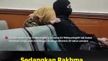 Tangis Ibu AKBP Dody Saat Anaknya Dituntut 20 Tahun Penjara di Kasus Teddy Minahasa