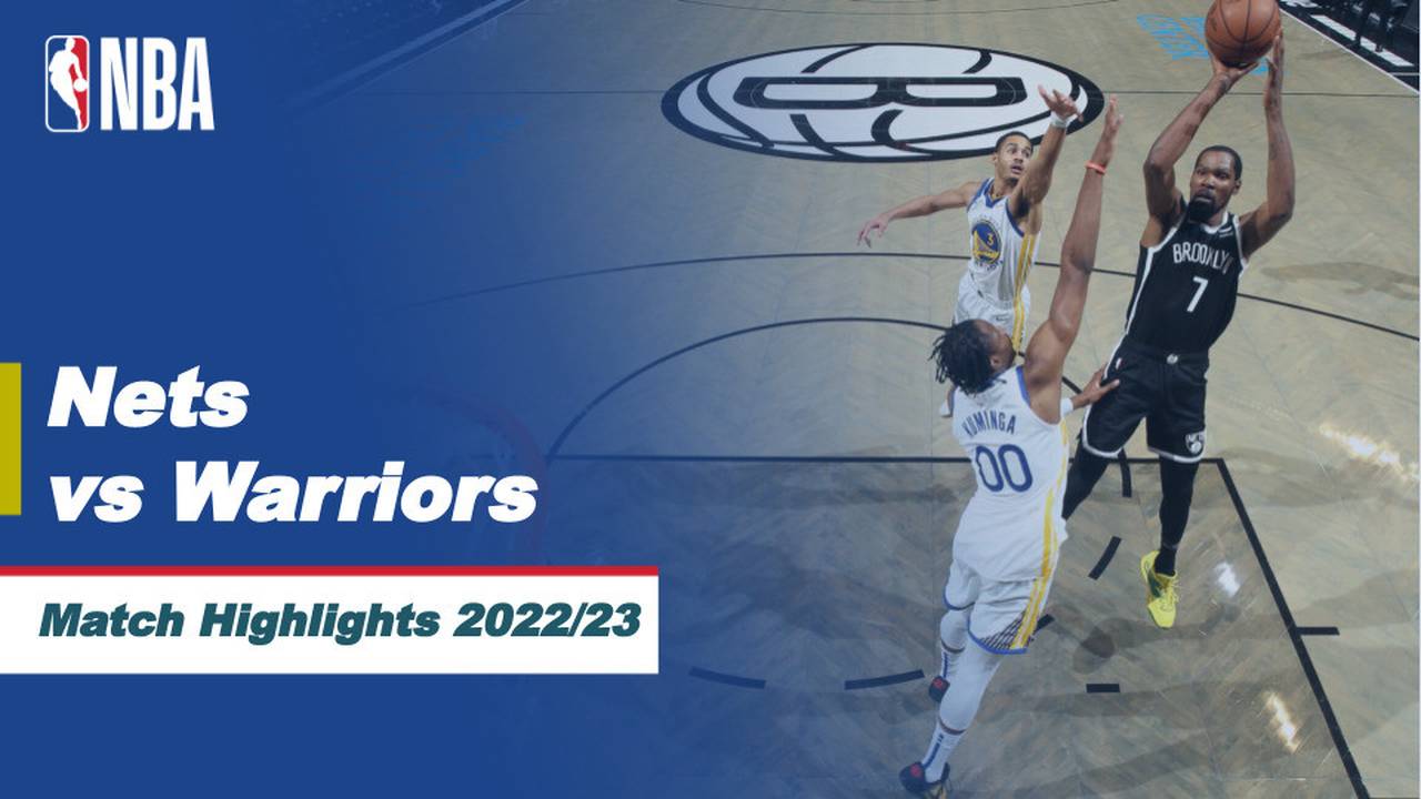 Match Highlights Brooklyn Nets vs Golden State Warriors NBA Regular Season 2022/23 Vidio