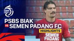 PSBS Biak vs Semen Padang FC - Highlights | BRI Liga 1 2024/25