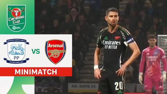 Preston vs Arsenal - Mini Match | Carabao Cup 2024/25