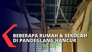 Akibat Gempa Magnitudo 6,6 di Banten, Beberapa Rumah & Sekolah di Pandeglang Rusak Parah