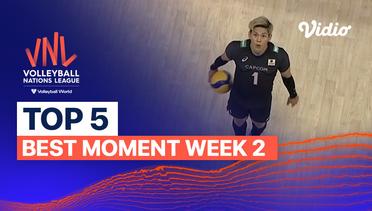 Top 5 Best Moments Week 2 | Men’s Volleyball Nations League 2023