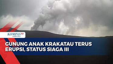 Gunung Anak Krakatau Masih Terus Mengalami Erupsi