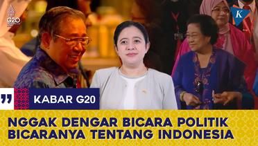 Puan Ungkap Isi Pembicaraan Megawati dan SBY Saat Duduk Satu Meja di Jamuan Makan KTT G20