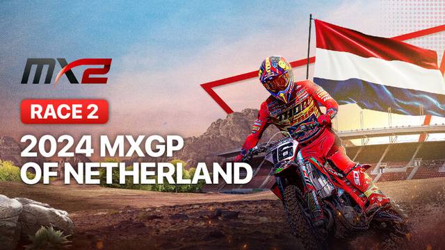 MX2 Race 2 - 2024 MXGP of the Netherlands - Full Race | MXGP 2024