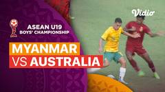 Myanmar vs Australia - Mini Match | ASEAN U19 Boys Championship 2024