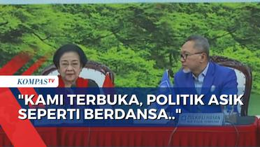PDI Perjuangan dan PAN Jajaki Koalisi, Megawati: Politik Asyik Seperti Berdansa...
