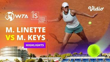 Quarterfinal: Magda Linette vs Madison Keys - Highlights | WTA Internationaux de Strasbourg 2024
