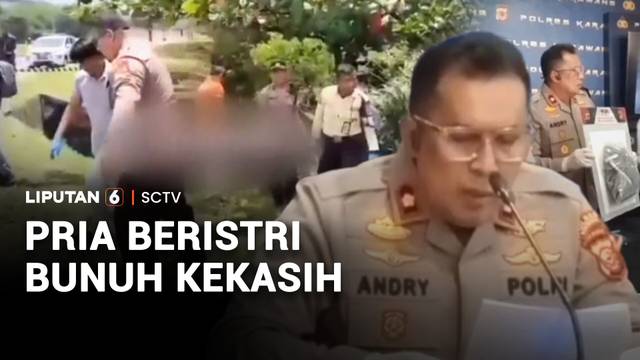 Pria Beristri Bunuh Kekasih | Liputan 6