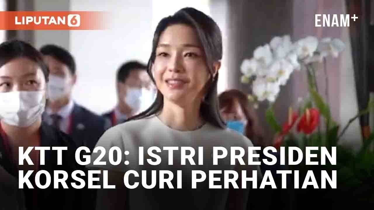 Hadiri Ktt G20 Istri Presiden Korea Selatan Curi Perhatian Bak Artis K