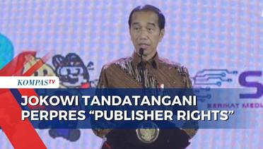 Jokowi Tegaskan Perpres Publisher Rights untuk Dukung Jurnalisme Berkualitas