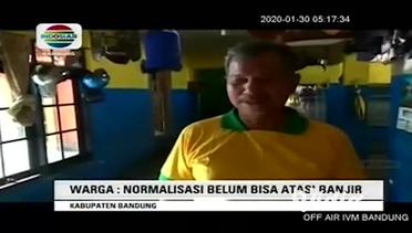 Sebagian Besar Wilayah Banjir Mulai Surut. Kabupaten Bandung