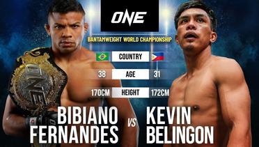 THE FINAL BATTLE Bibiano Fernandes vs. Kevin Belingon IV | Full Fight