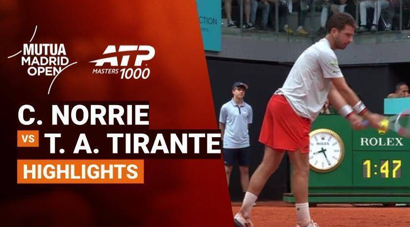 Cameron Norrie vs Thiago Agustin Tirante - Round 3 (Stadium 3) | ATP 1000: Mutua Madrid Open 2026