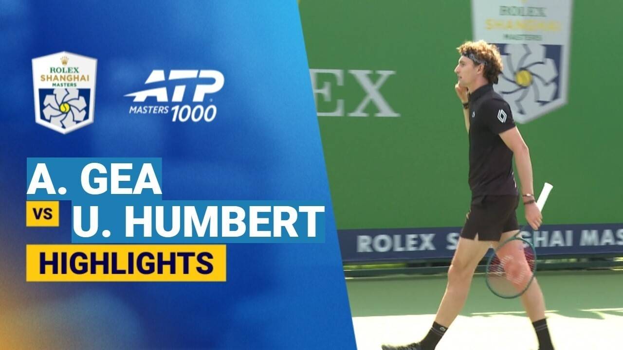 Arthur Gea vs Ugo Humbert - Round 2 (Court 4) | ATP 1000: Rolex Shanghai Masters 2026