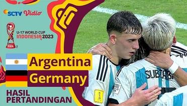 Final Result: Argentina vs Germany | FIFA U-17 World Cup Indonesia 2023