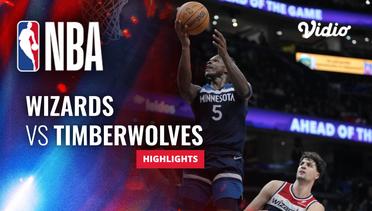 Washington Wizards vs Minnesota Timberwolves - Highlights | NBA Regular Season 2023/24